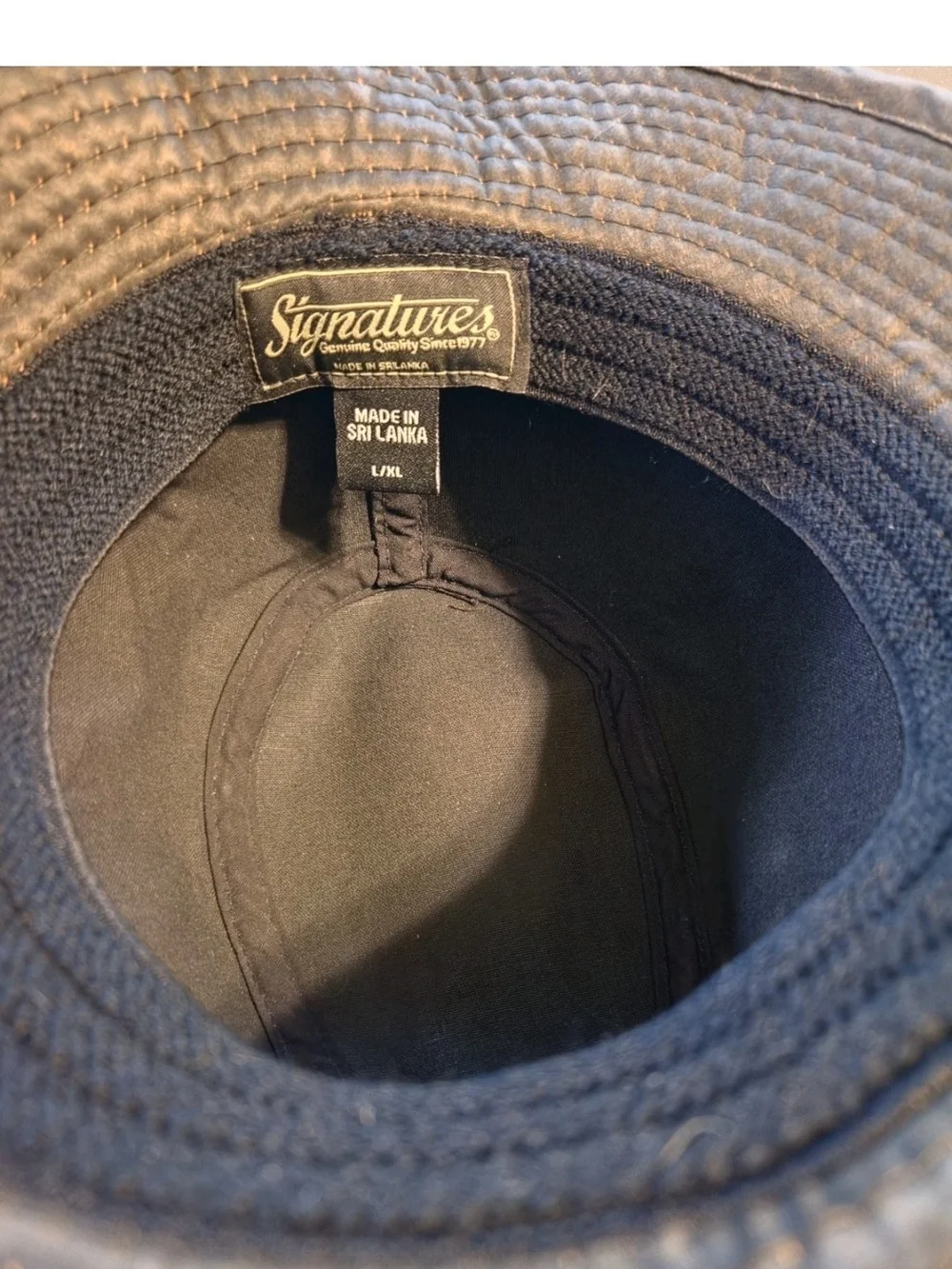 Mossy Oaks Hat Waxed Cotton Bucket Safari Travelers L/XL Grunge